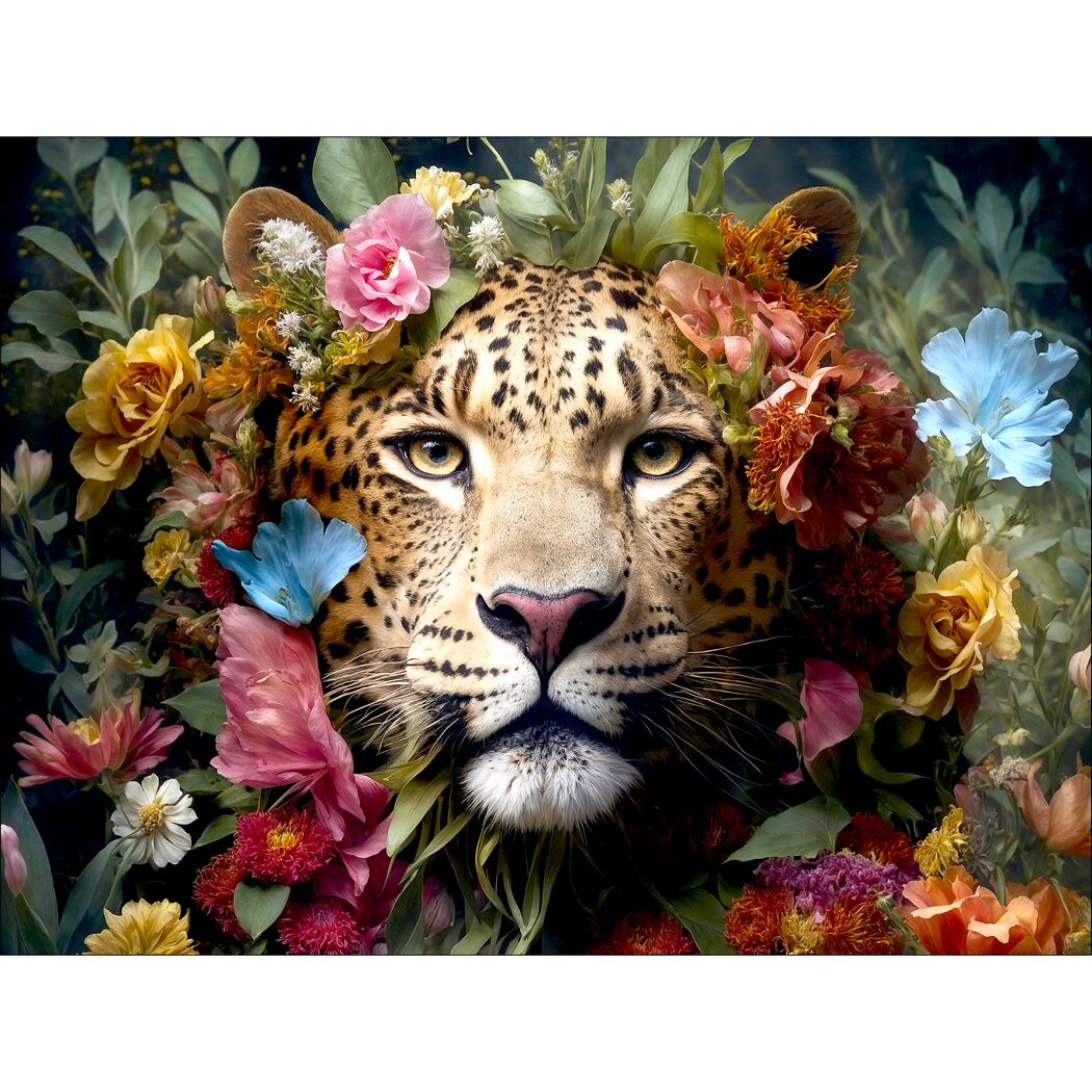 Leinwandbild Canvas-Art 'Jaguar' 60 x 80 cm