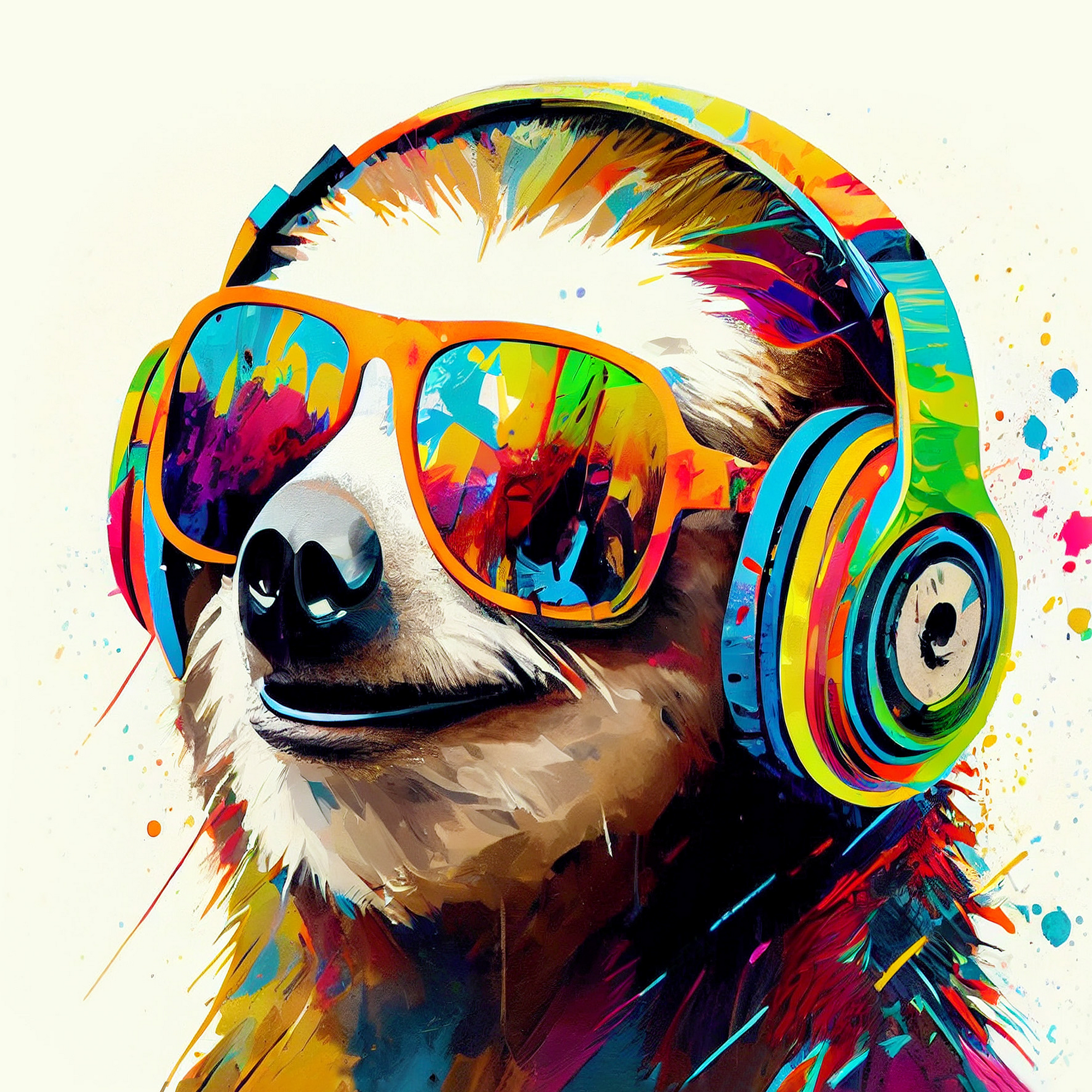 Leinwandbild Canvas-Art 'Animals III' 30 x 30 cm
