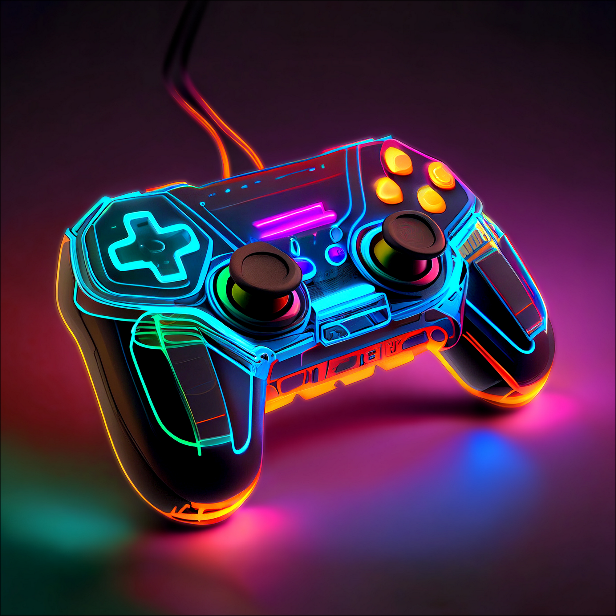 Leinwandbild Canvas-Art 'Controller' 30 x 30 cm