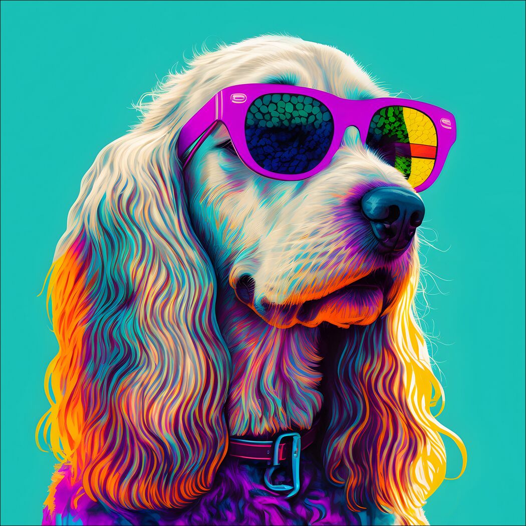 Leinwandbild Canvas-Art 'Sunglasses II' 50 x 50 cm