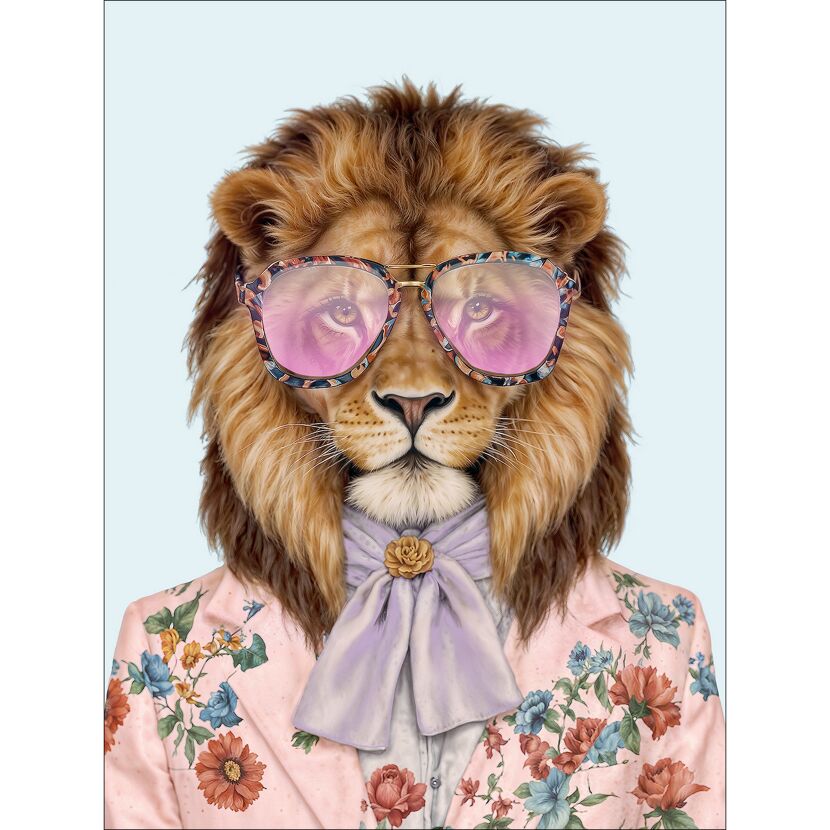 Leinwandbild Canvas-Art 'Glasses I' 60 x 80 cm