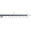 Geländerstab 'B101' Aluminium anthrazit Ø 42,4 x 1030 mm