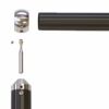 Geländerstab 'B101' Aluminium anthrazit Ø 42,4 x 1030 mm