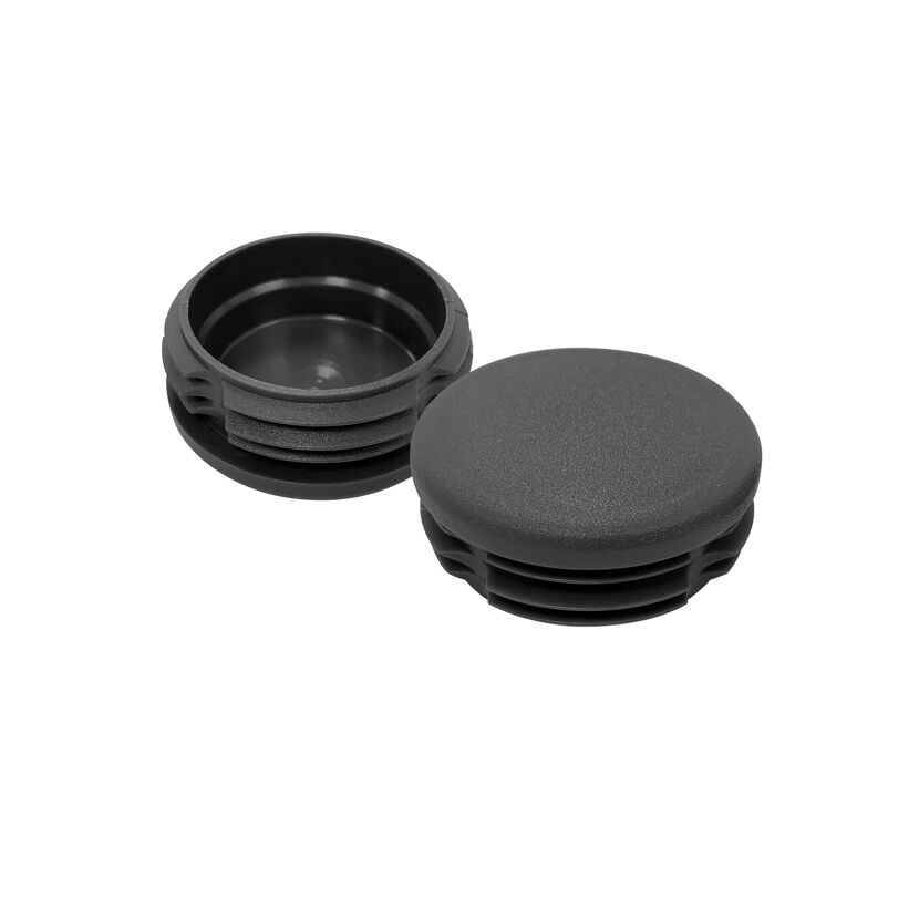 Endkappe 'B108' Ø 42 mm Kunststoff Anthrazit