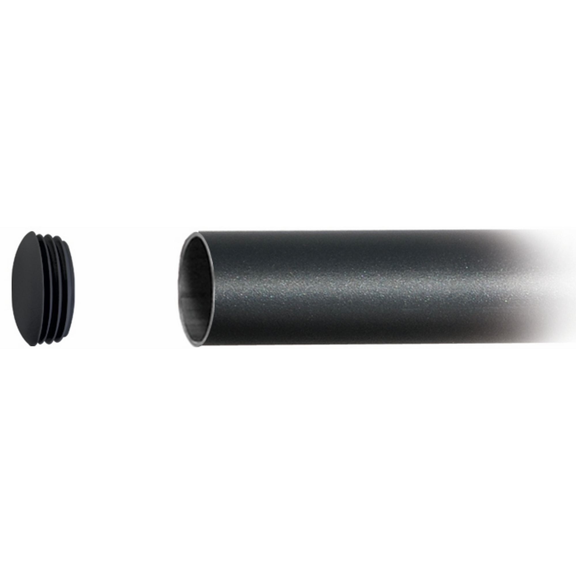 Endkappe 'B108' Ø 42 mm Kunststoff Anthrazit