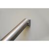 Eingangsgeländer 'GA3' Aluminium eloxiert seitliche Montage 1150 mm