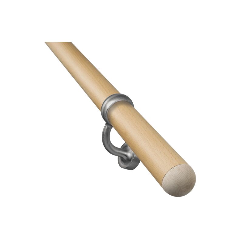 Handlaufset 'H17' Buche versiegelt Ø 42 x 1500 mm