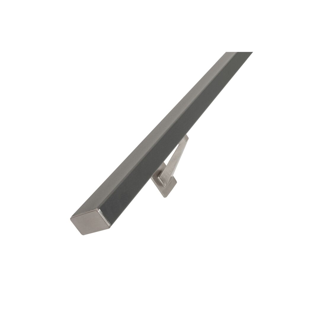 Handlaufset 'HC4' CubeRail Aluminium anthrazit 50 x 25 x 1200 mm