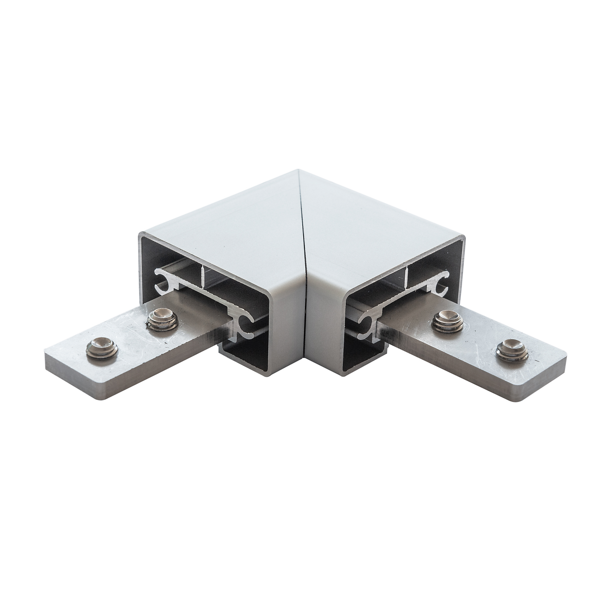 Eckverbindung 'B112' 90° Aluminium/Edelstahl