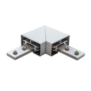 Eckverbindung 'B112' 90° Aluminium/Edelstahl