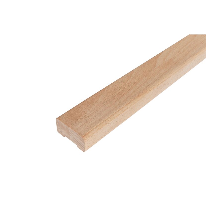 Handlauf 'B119' CubeRail Buche roh 50 x 25 x 2000 mm