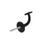 Wandhalter 'B126' schwarz