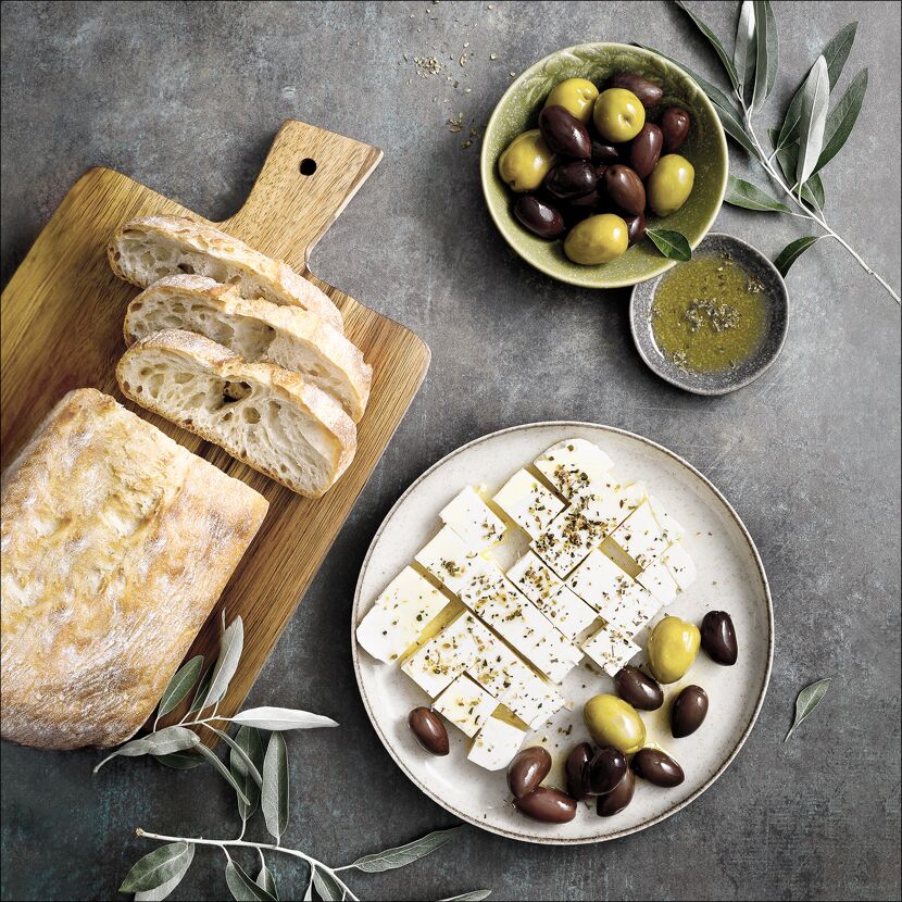 Glasbild Glas-Art 'Food II' 20 x 20 cm