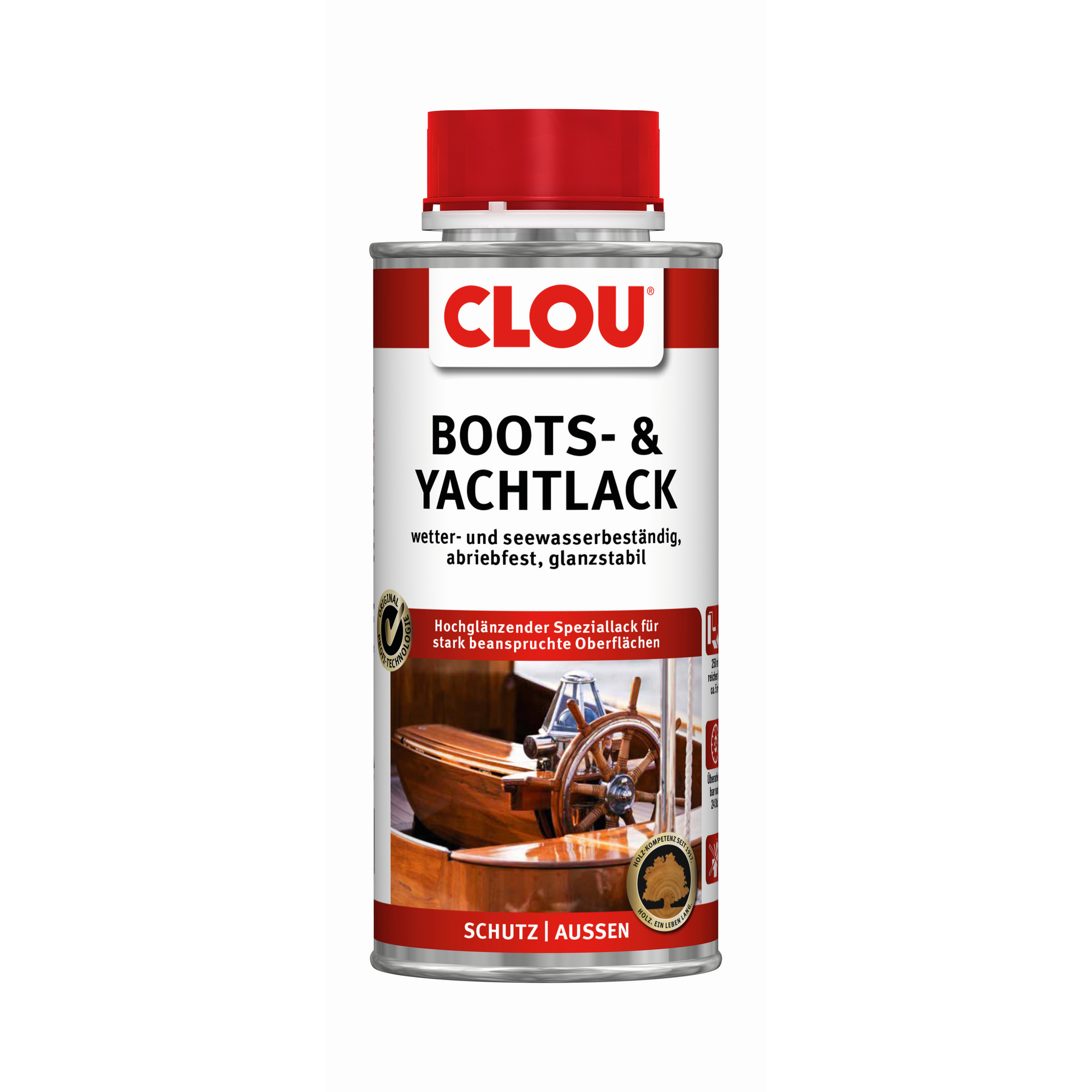 Boots- & Yachtlack farblos hochglänzend 250 ml