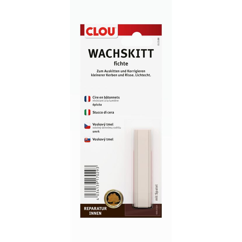 Wachskitt fichtefarben
