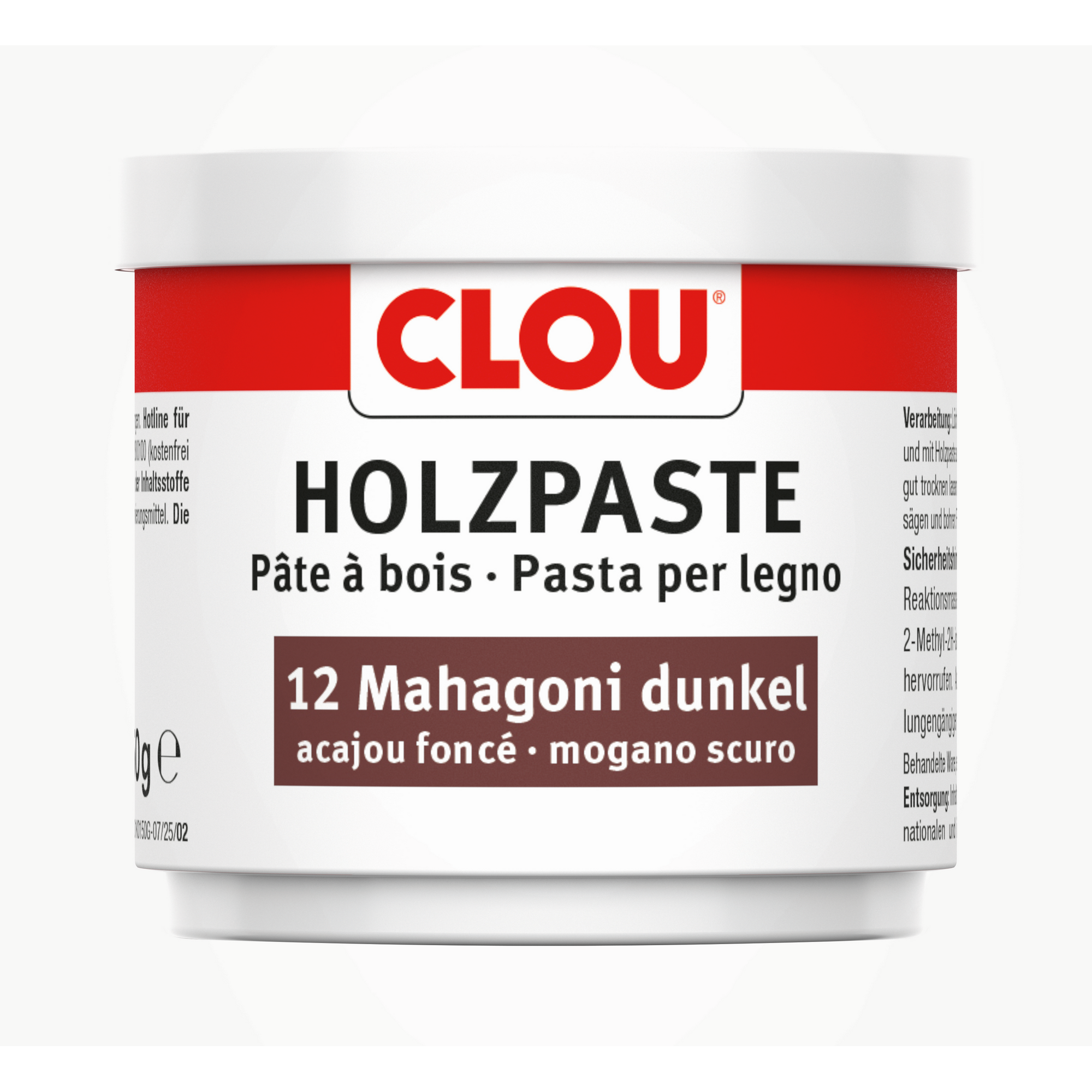 Holzpaste mahagonifarben dunkel 150 g