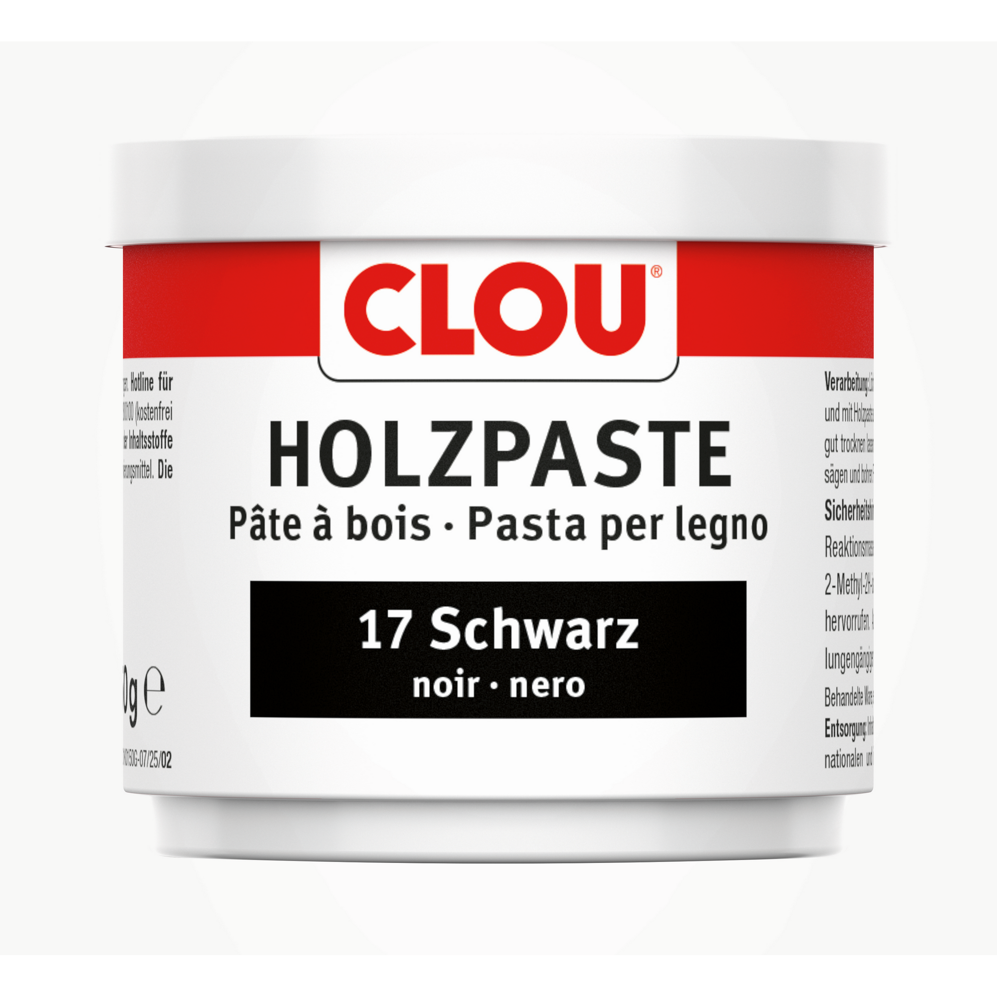 Holzpaste schwarz 150 g