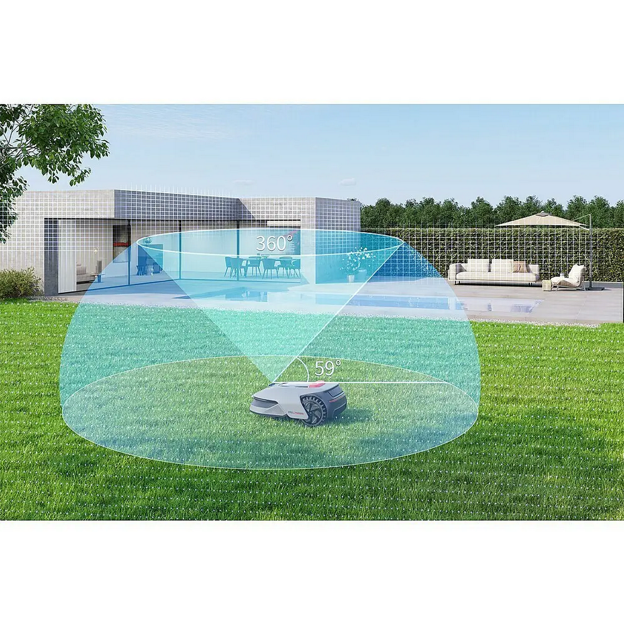 Mähroboter 'Dreame A1 Pro' bis 2000 m²