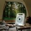 Camping-Ventilator weiß Solarpanel Front-/Seitenleuchten 19 x 25 cm