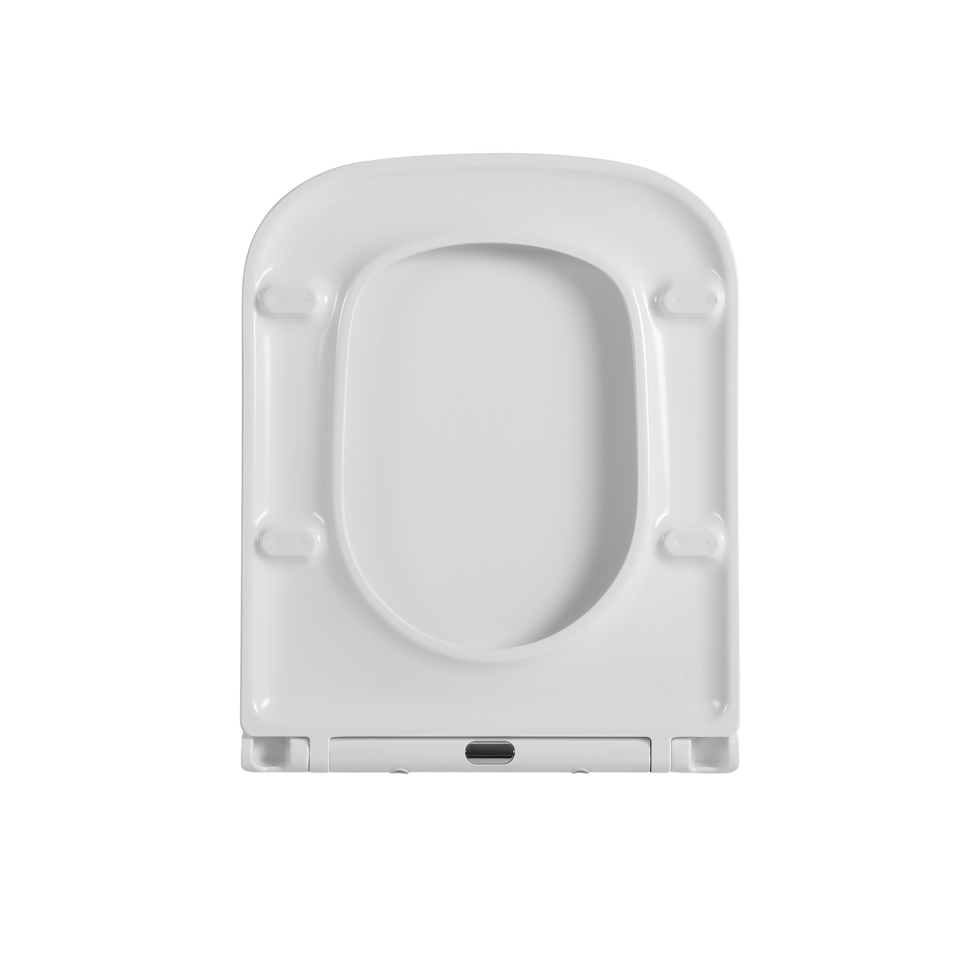 WC-Sitz 'Barcelona' Duroplast weiß mit Absenkautomatik