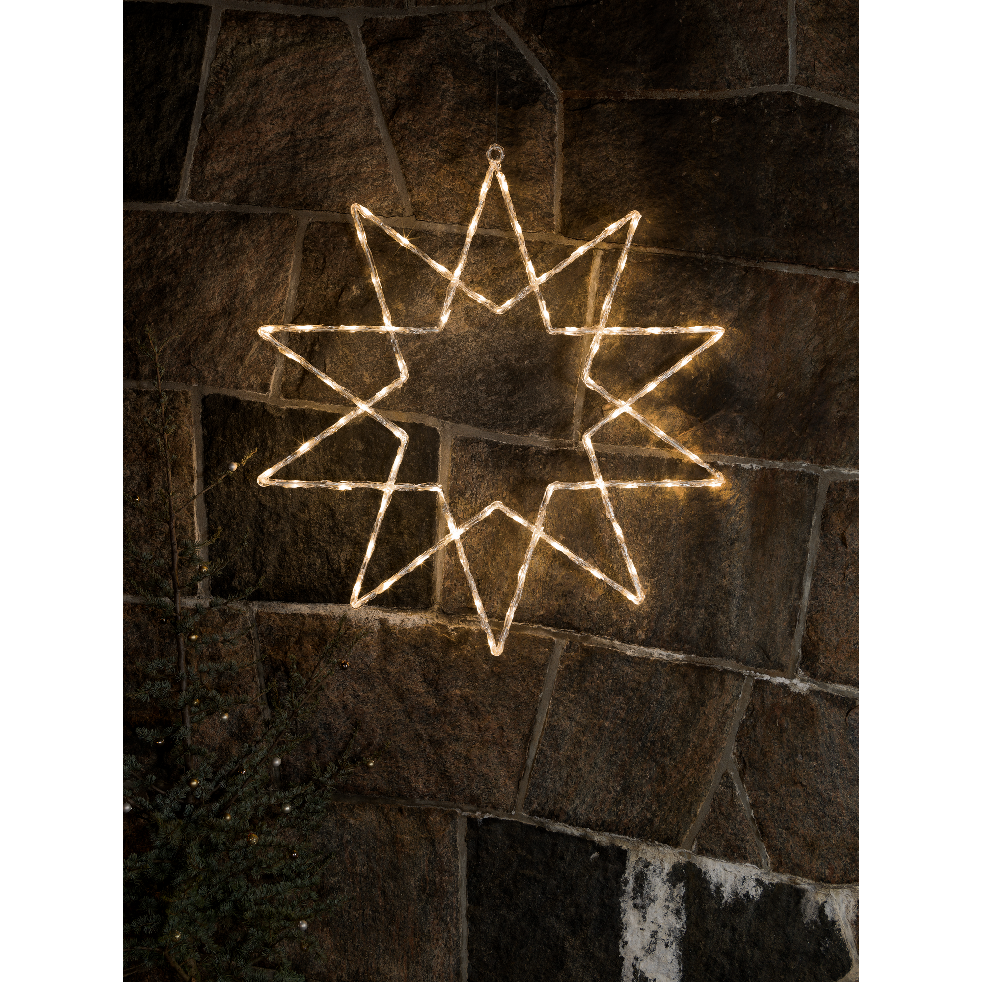 LED-Stern 120 LED warmweiß Ø 100 cm