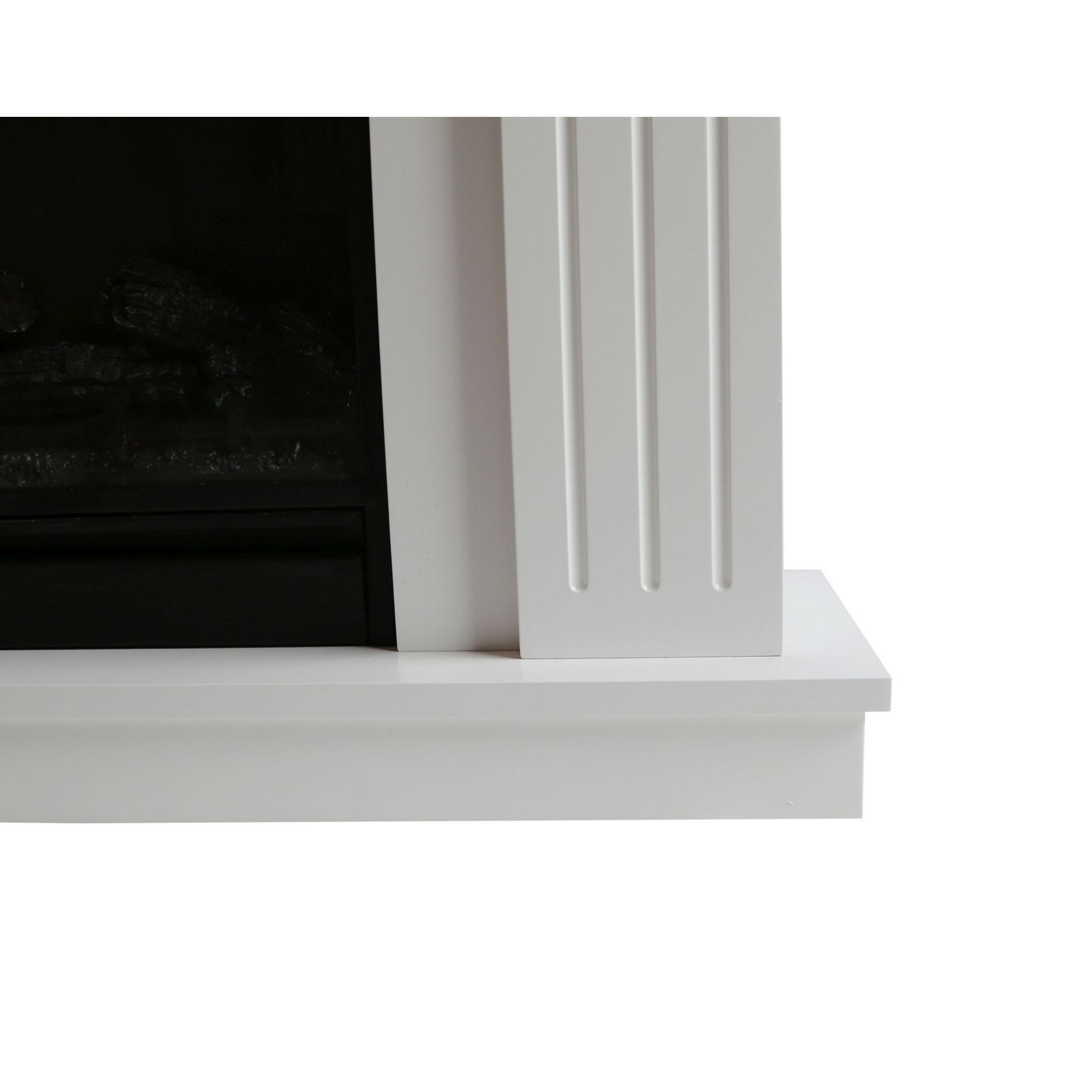 Elektrokamin 'Malmö AY0630' weiß 1,75-2 kW