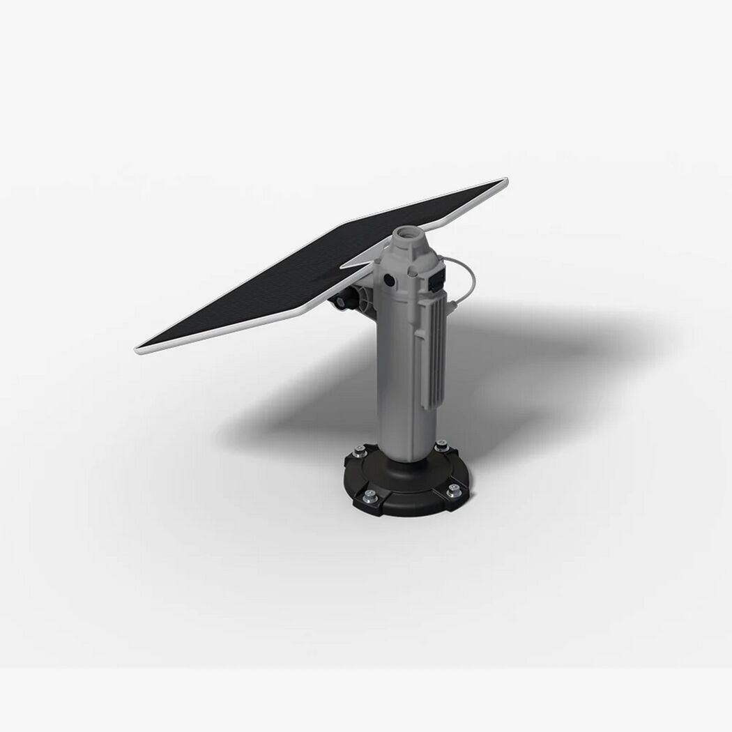 Solarpanel für RTK-Station