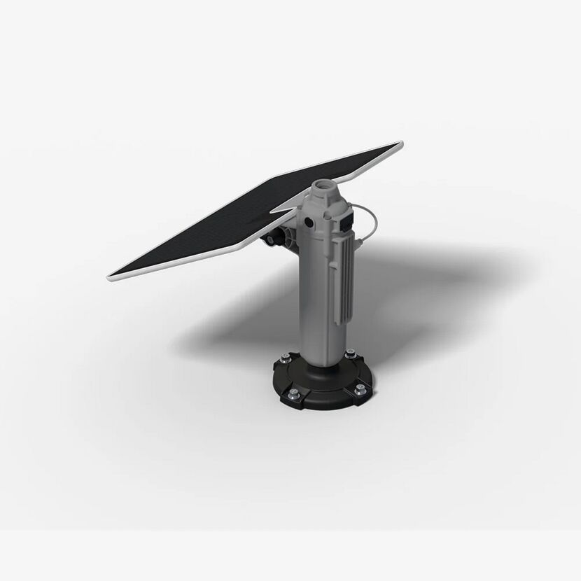 Solarpanel für RTK-Station