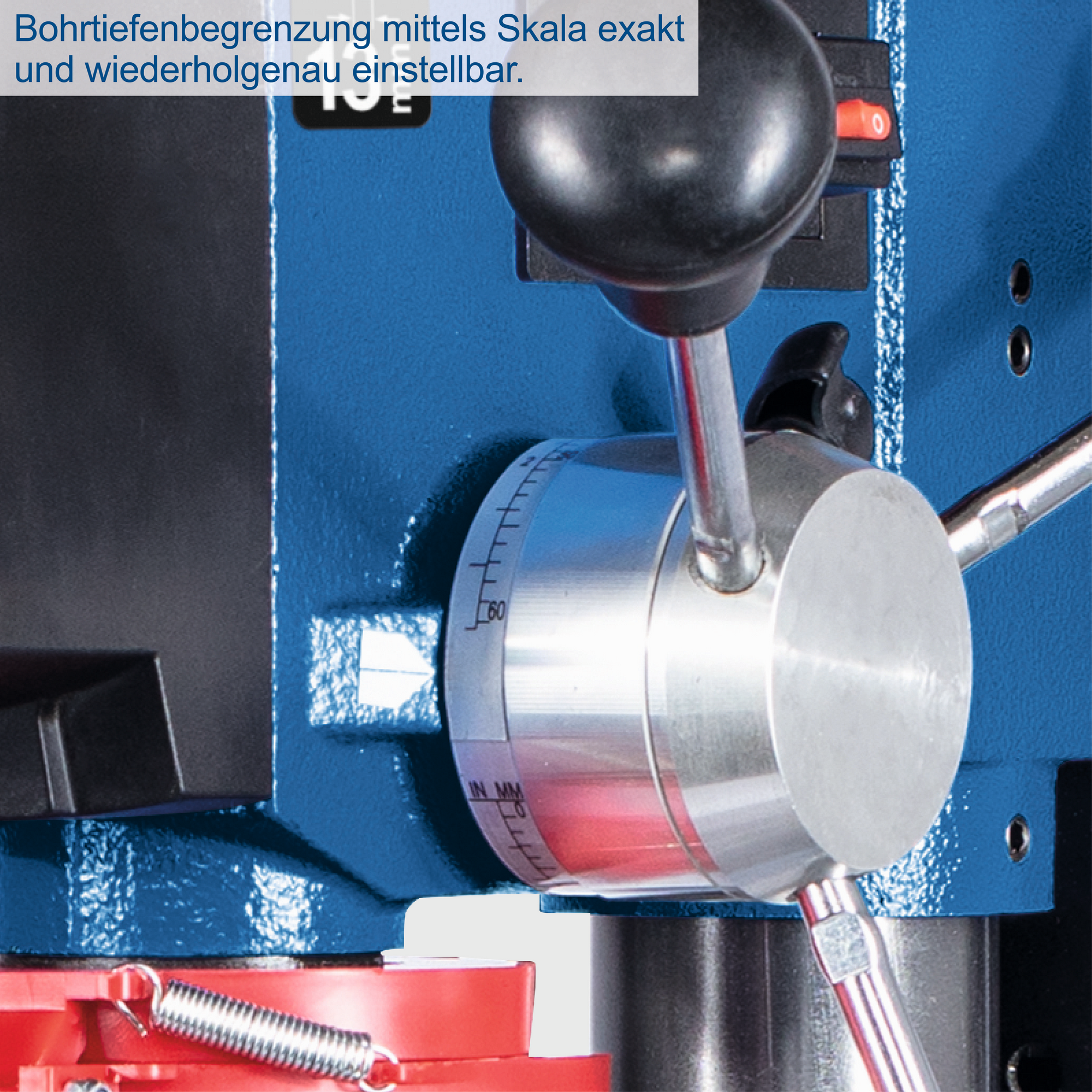 Profi-Säulenbohrmachine 'DP19Vario' 550 W