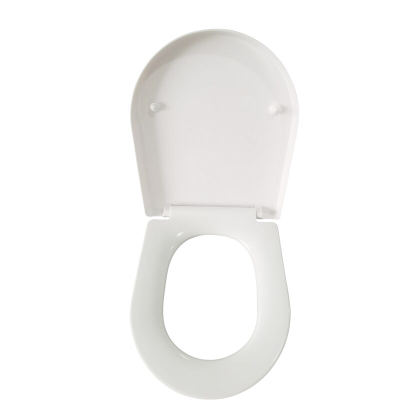 WC-Sitz 'Caro' Duroplast weiß mit Absenkautomatik