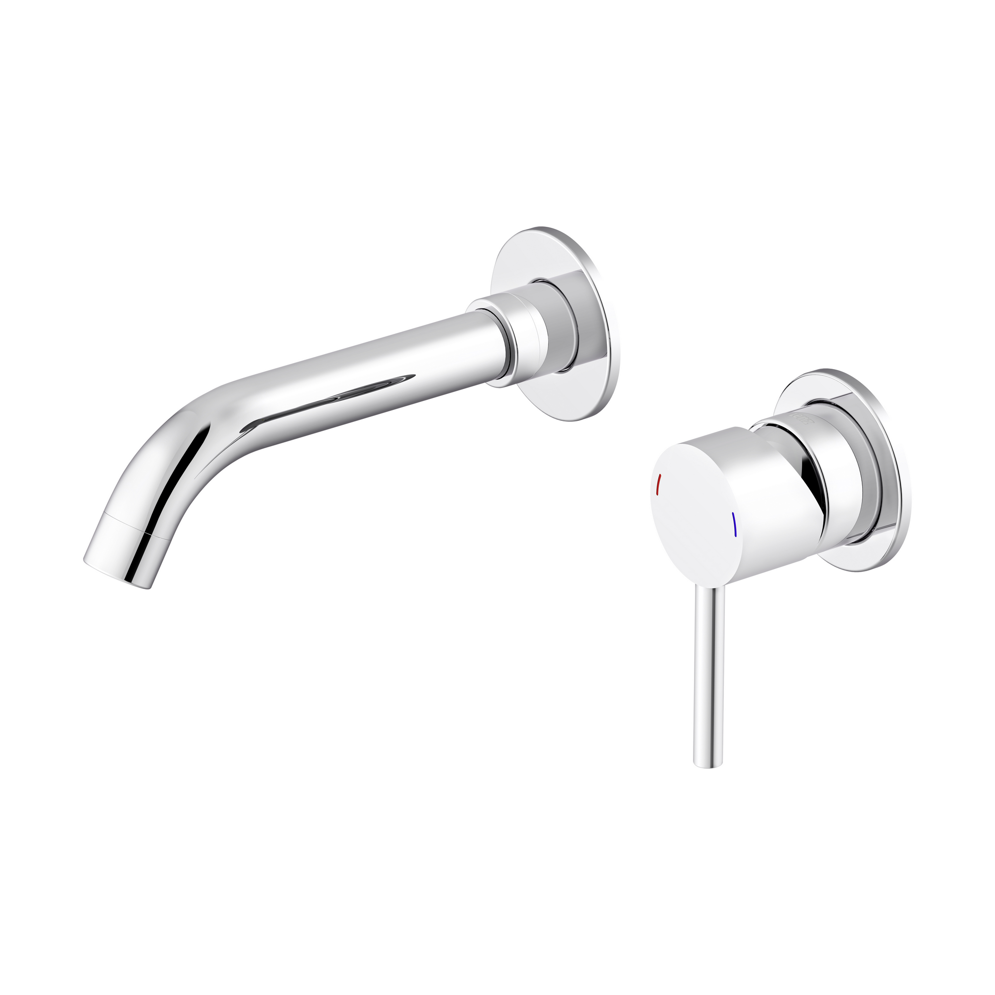 Waschtischarmatur 'Bow²' chromfarben 12,7 cm