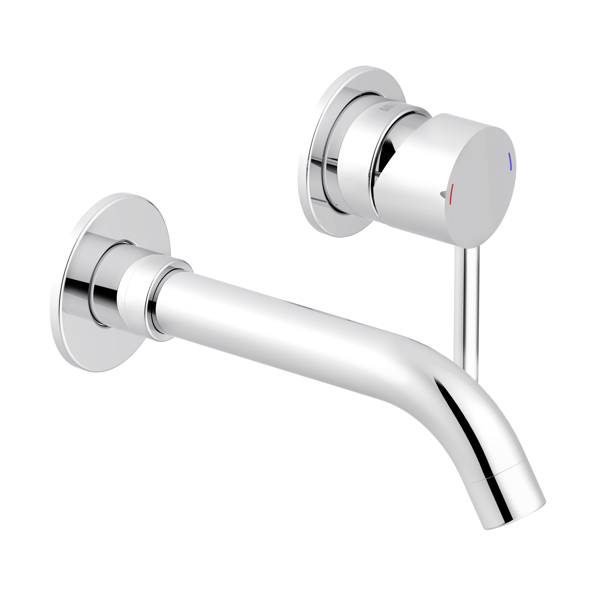 Waschtischarmatur 'Bow²' chromfarben 12,7 cm