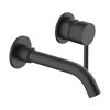 Waschtischarmatur 'Bow²' schwarz-matt 12,7 cm