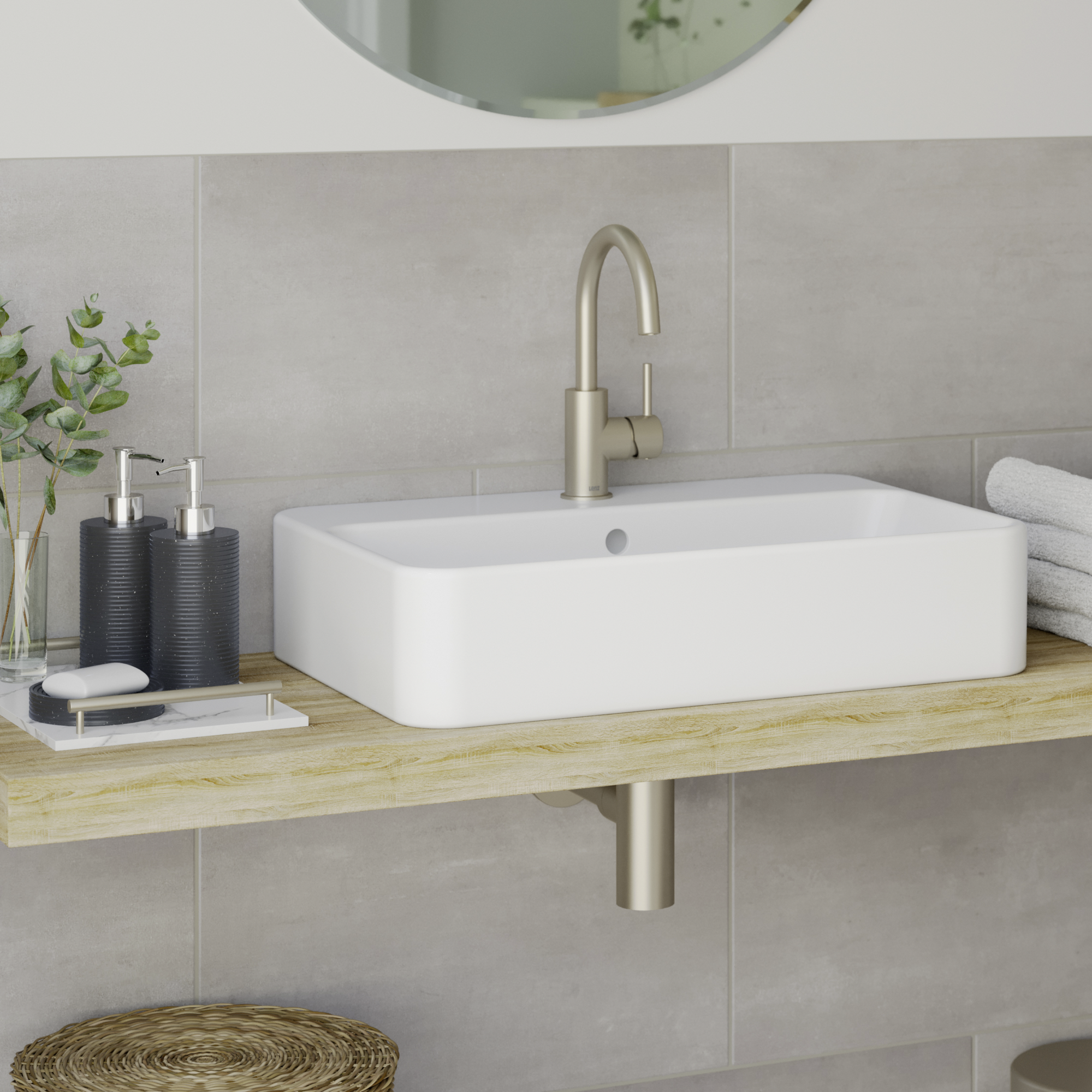 Pop-Up-Ablaufventil 'EasyClean' Edelstahl