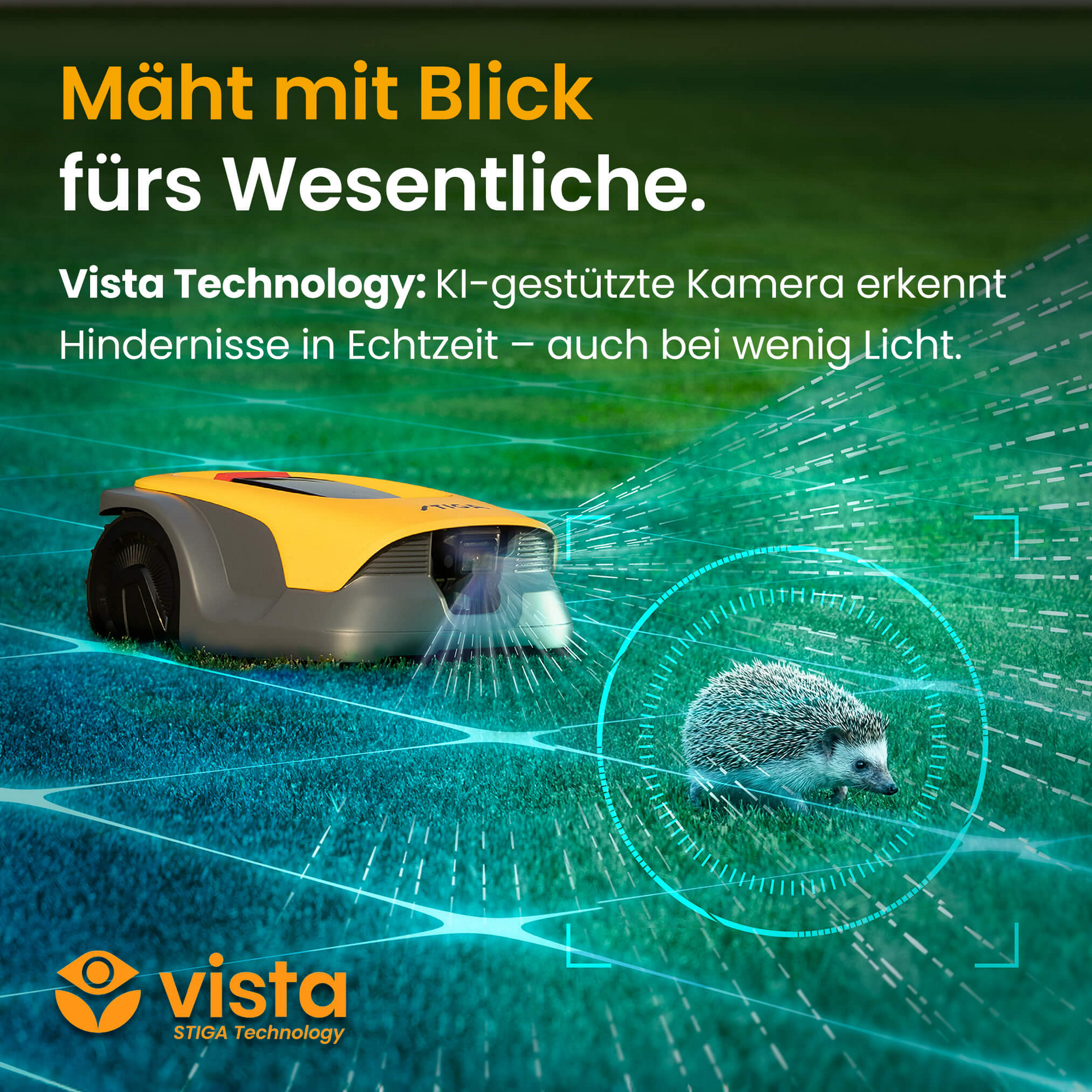 Mähroboter 'A 8v' kabellos bis 800 m²