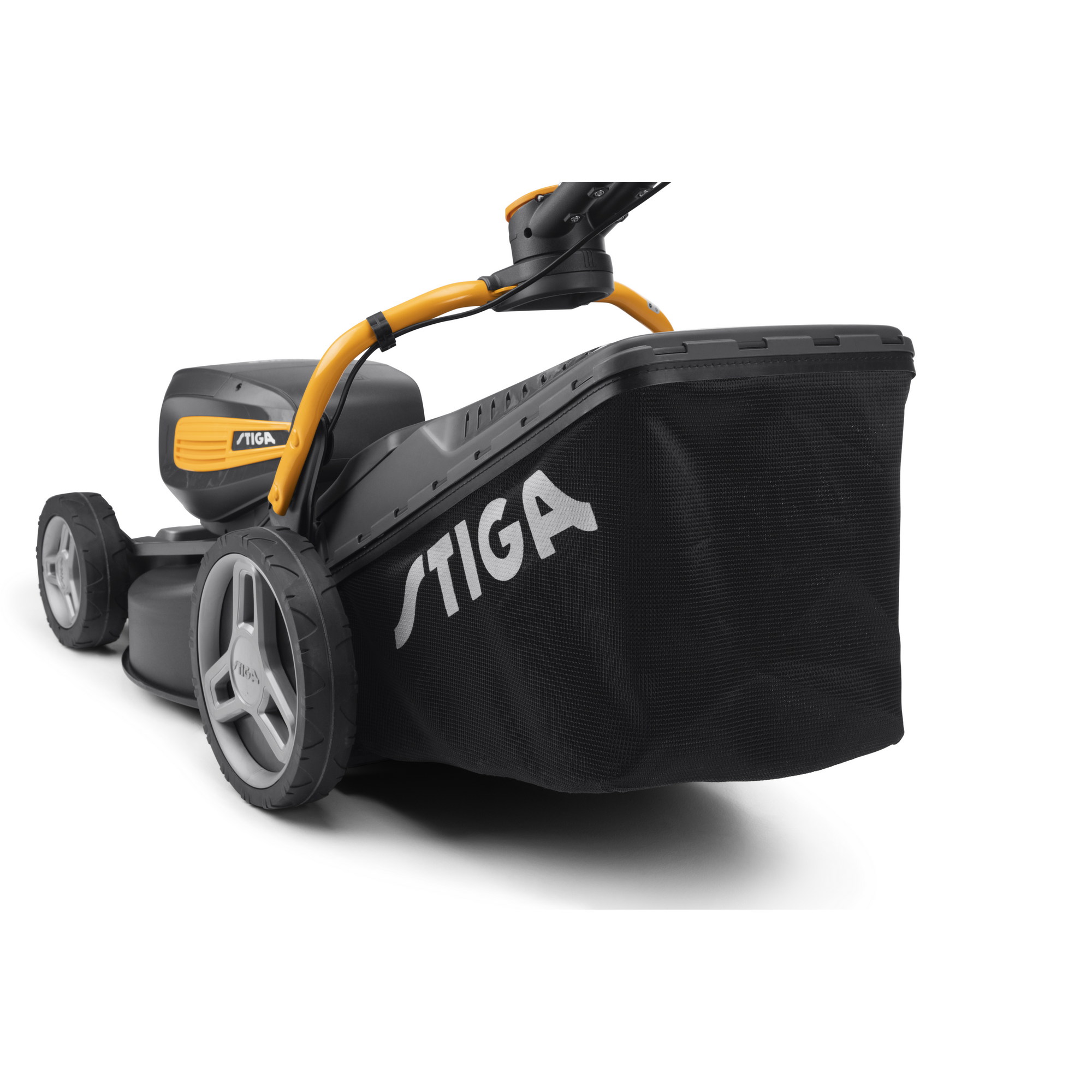 Akku-Rasenmäher 'Combi 748e V Kit' 1,5 kW mit 2 Akkus und Ladegerät