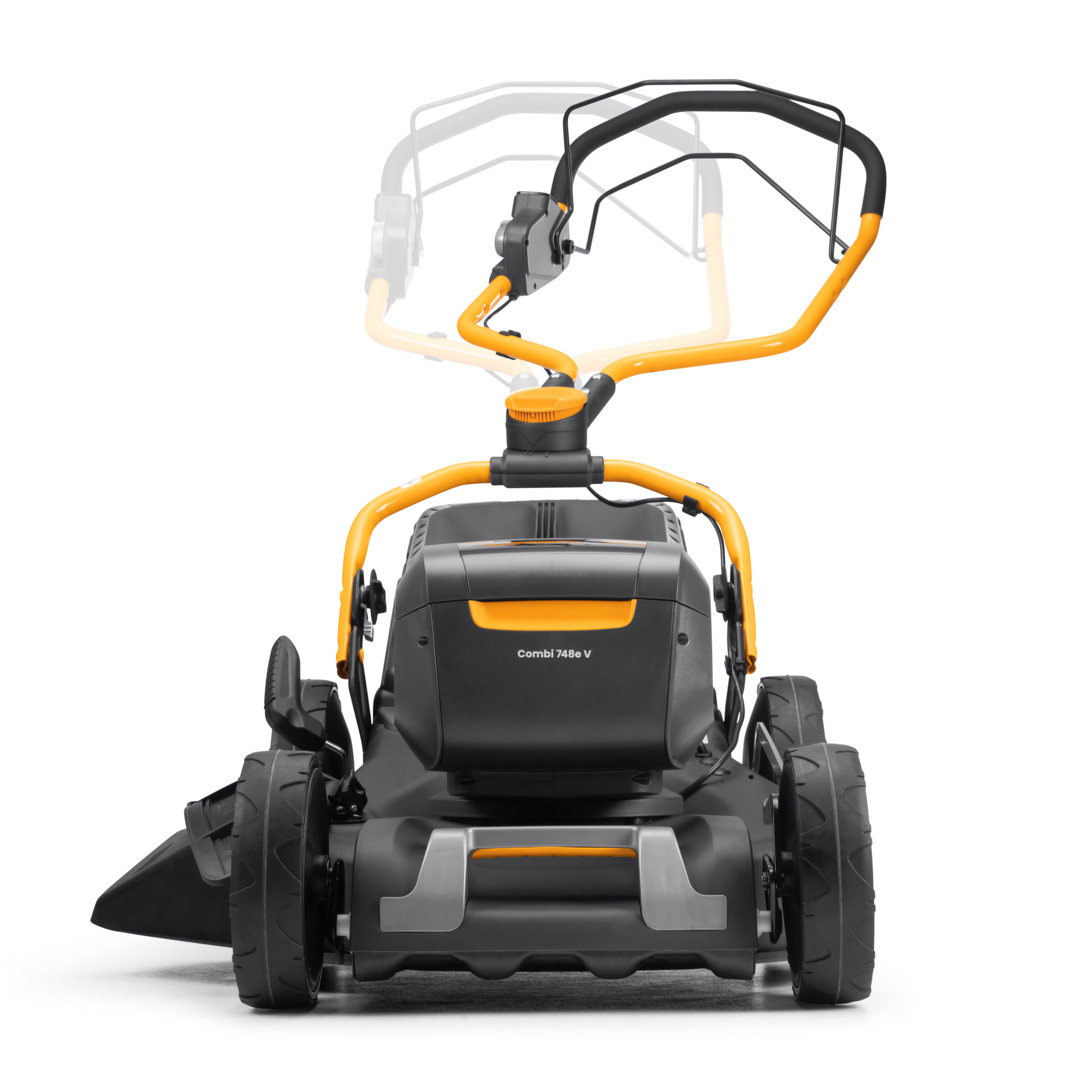 Akku-Rasenmäher 'Combi 748e V Kit' 1,5 kW mit 2 Akkus und Ladegerät