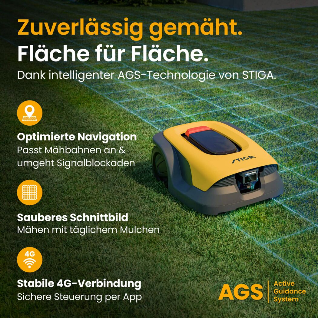 Mähroboter 'A 10v' kabellos bis 1000 m²
