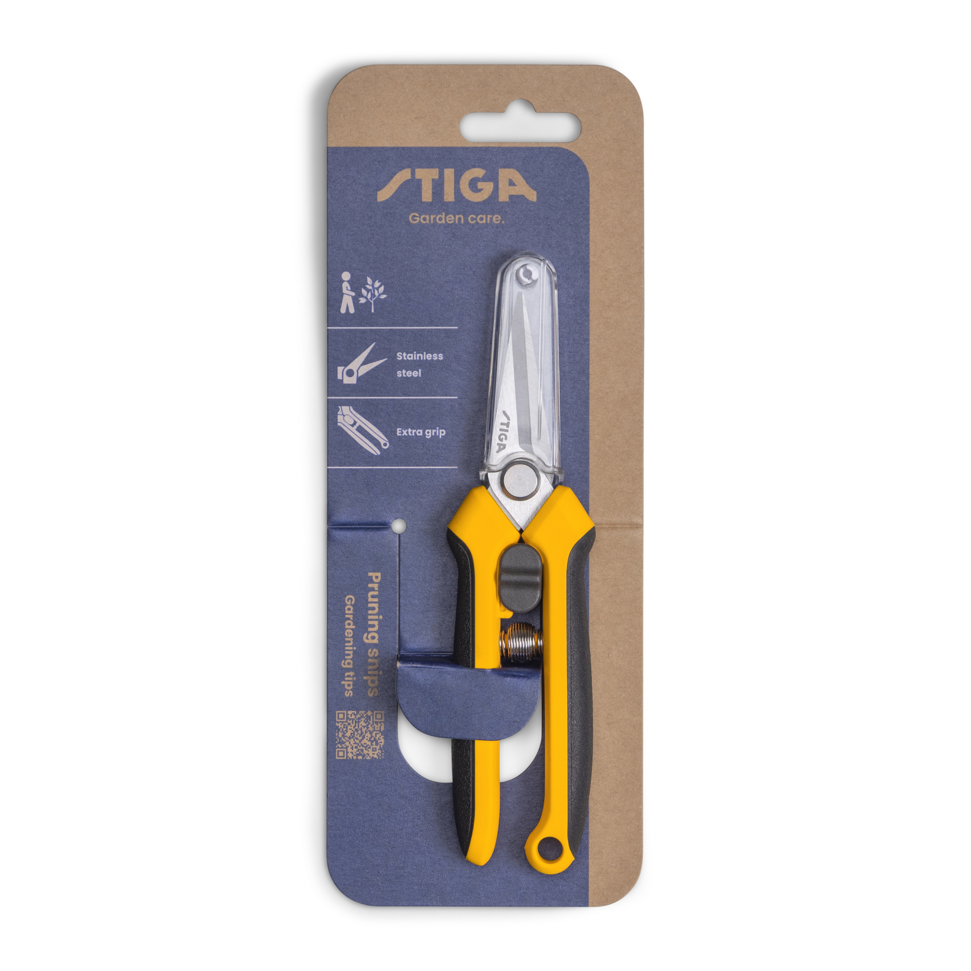 Gehölz-Pflegeschere gelb 16 cm