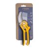 Bypass-Ast- und Strauchschere gelb 21 cm