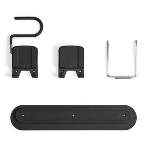 Universal Gerätehalter schwarz 4-teilig