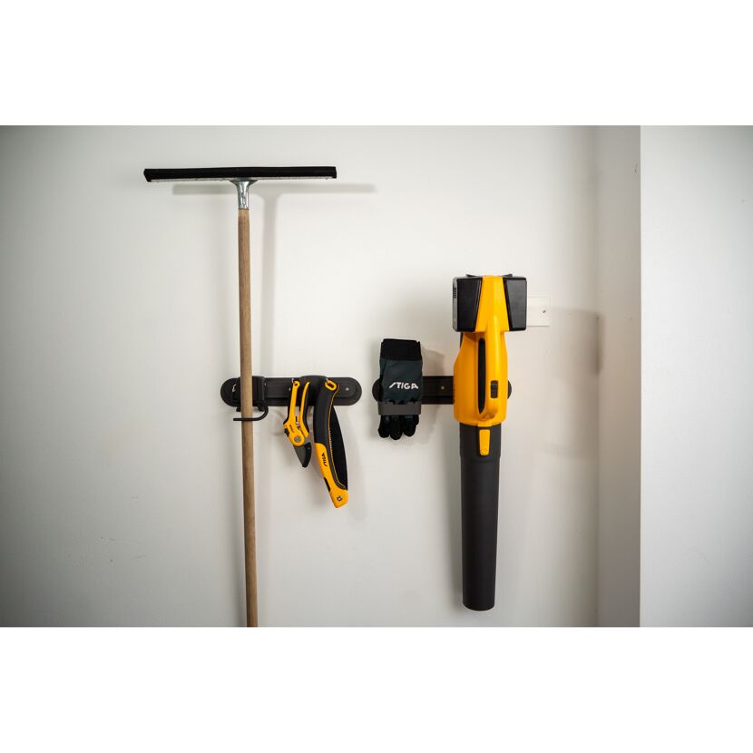 Universal Gerätehalter schwarz 4-teilig