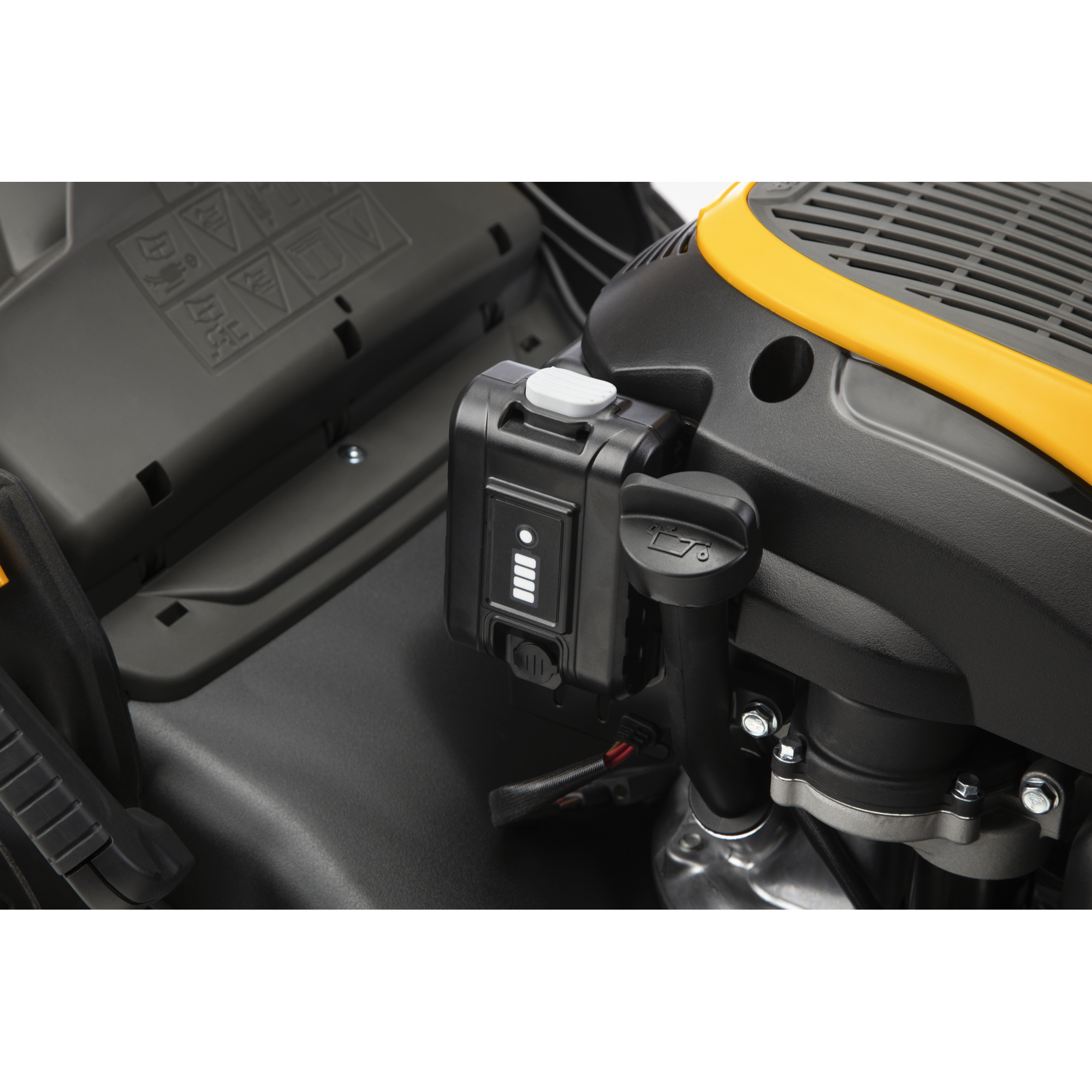 Benzin-Rasenmäher 'Combi 748 SE' 2,2 kW mit Starterakku und Ladegerät