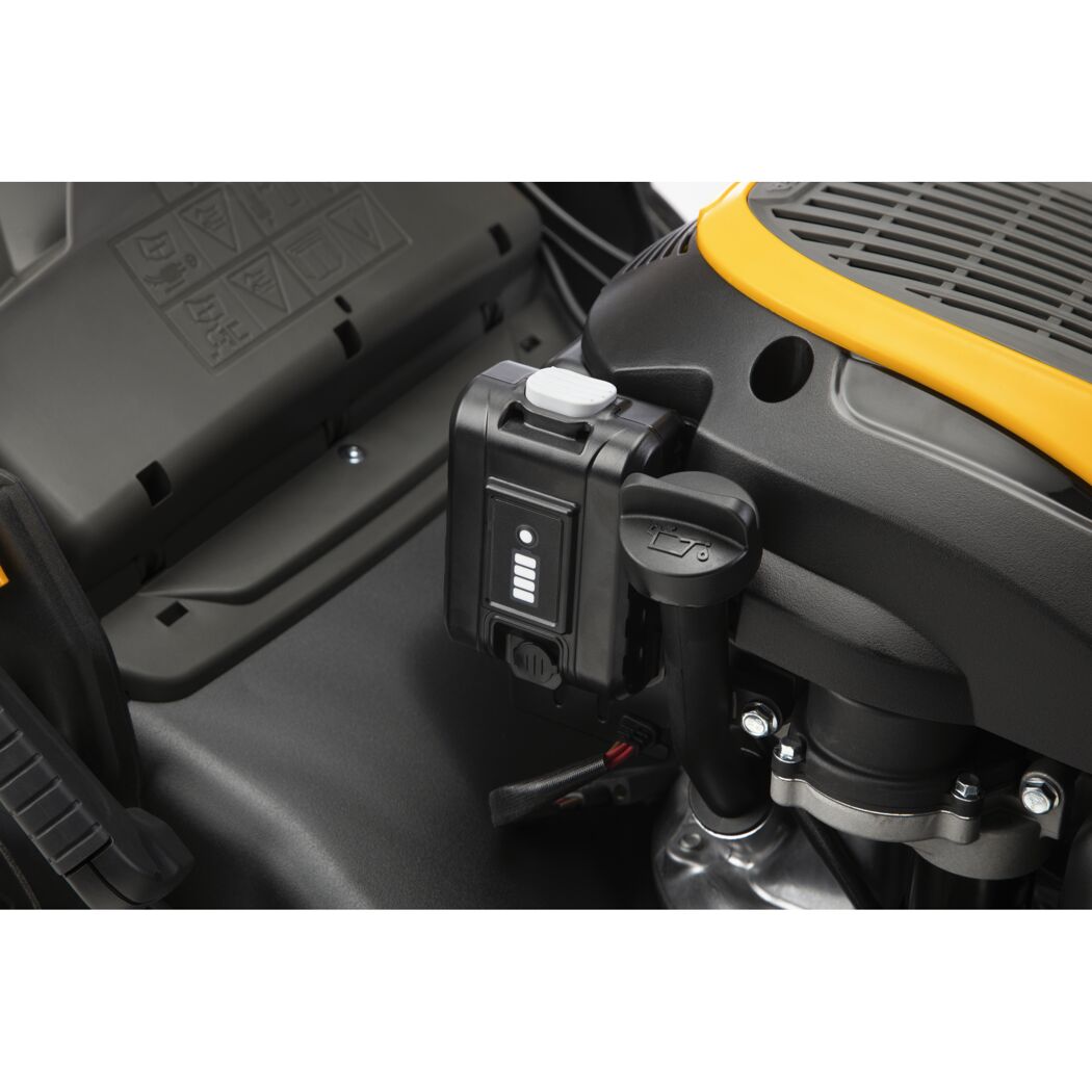 Benzin-Rasenmäher 'Combi 748 SE' 2,2 kW mit Starterakku und Ladegerät