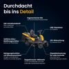Akku-Rasentraktor 'Swift 372e' mit Akku und Ladegerät