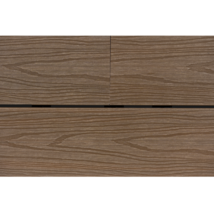 Terrassen-Komplettset 'strongWood solid db' teakfarben/grau 20 qm