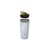 Regentonne 2in1 'Natura' arctic 210 l inklusive Pflanzschale