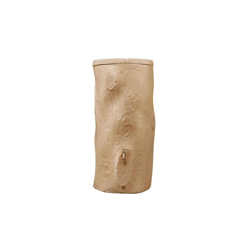 Regentonne 'Woodstock Baumstamm' lightwood 250 l