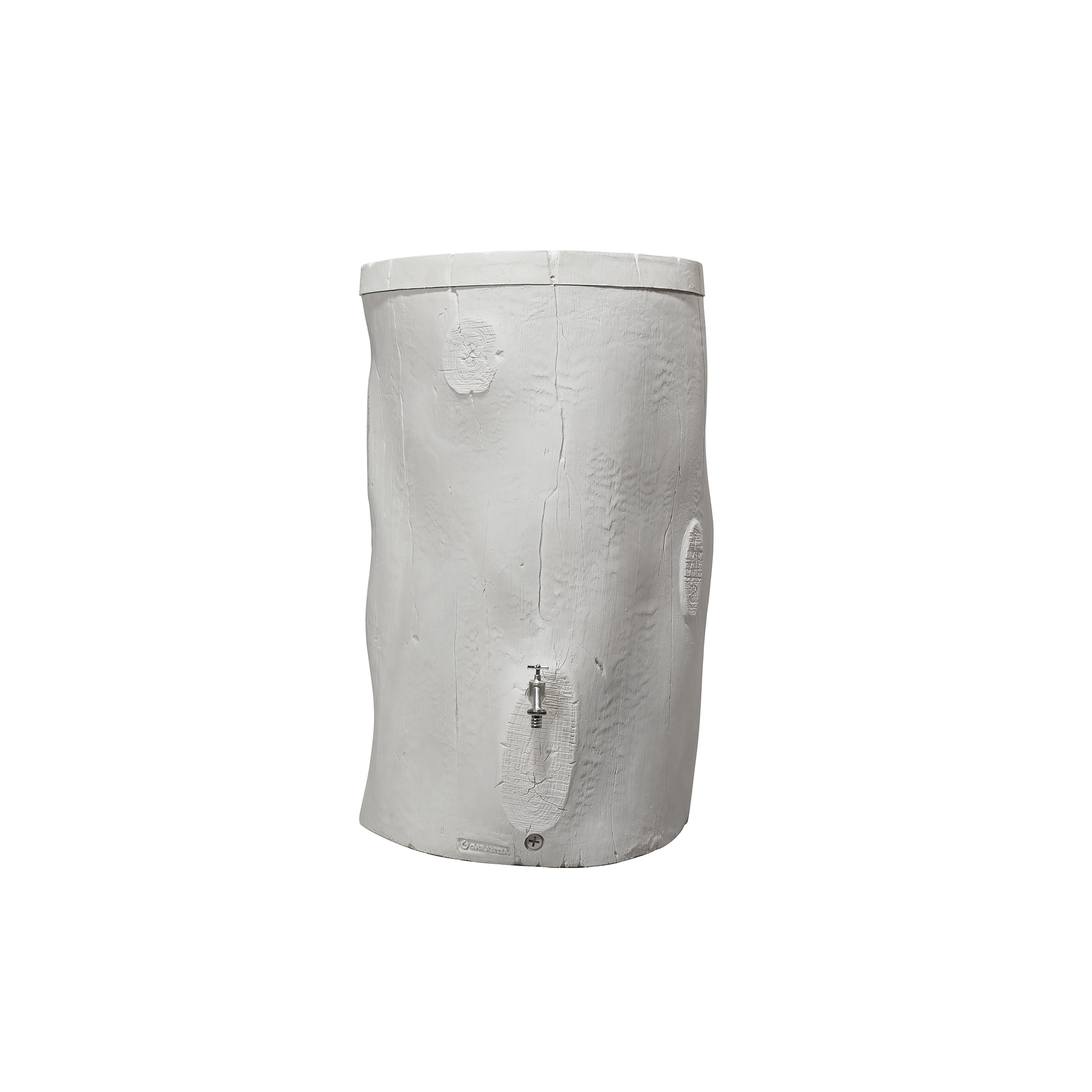 Regentonne 'Woodstock Baumstamm' greywood 400 l