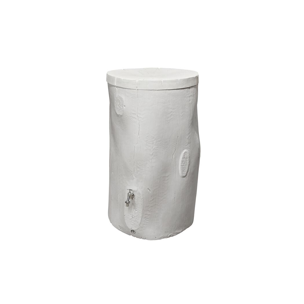 Regentonne 'Woodstock Baumstamm' greywood 400 l